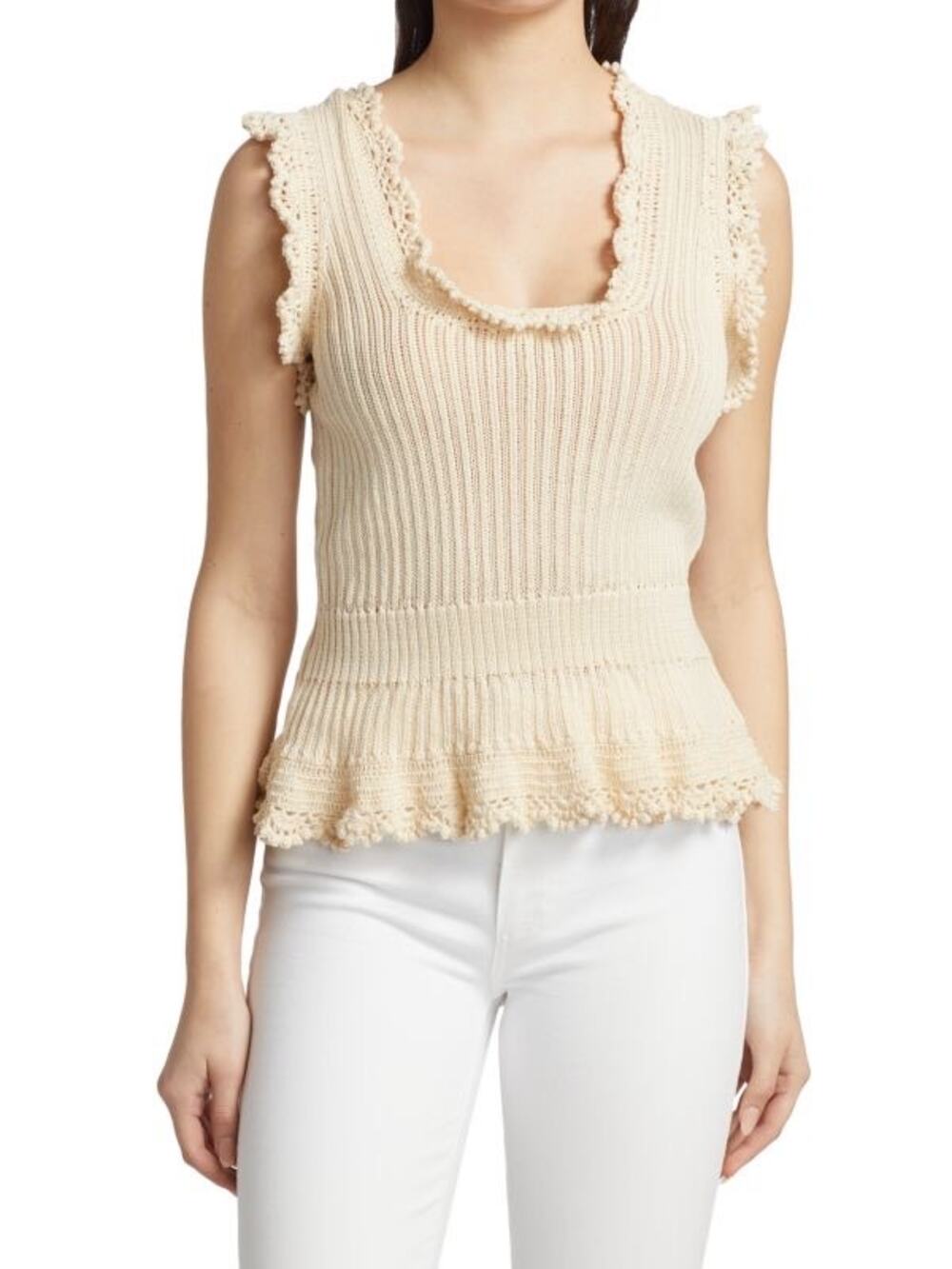 PAIGE Ammeline Knit Top size Large (b40) NWOT